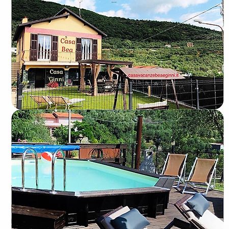 Casa Ginni Con Piscina E Giardino Caravonica 外观 照片