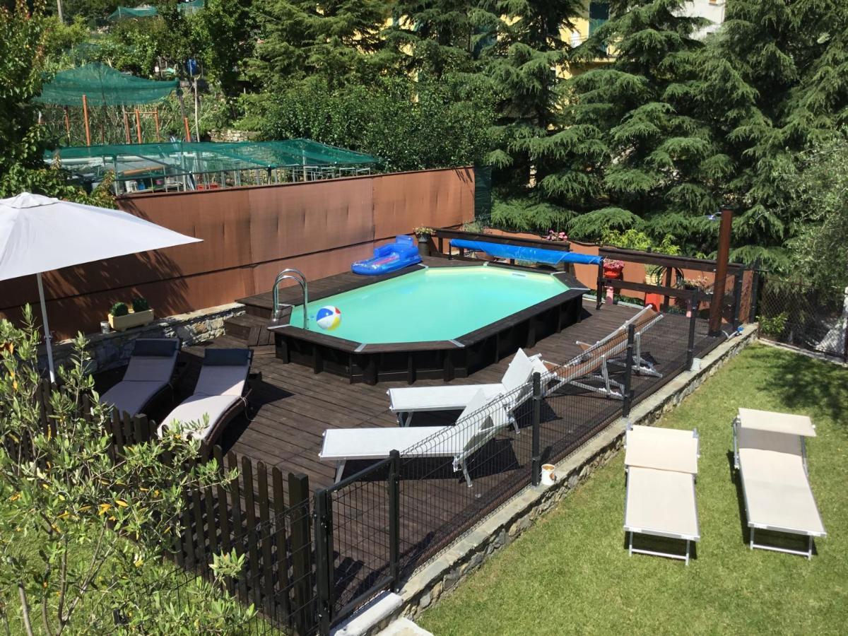 Casa Ginni Con Piscina E Giardino Caravonica 外观 照片